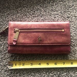 Cole Haan Shimmering Pink Wallet